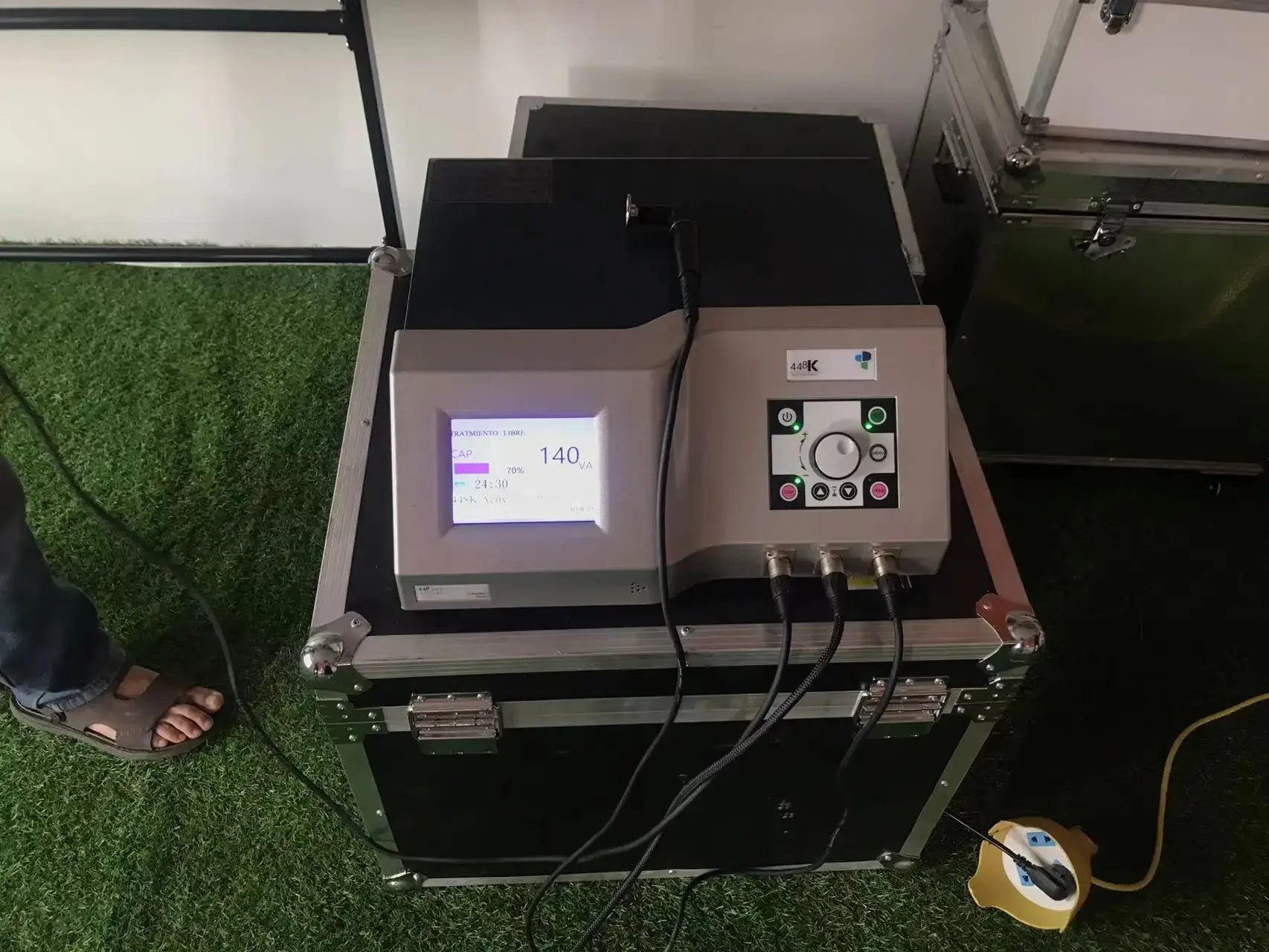 Máquina De Emagrecimento Do Corpo  Beleza Profunda, Dispositivos  Face Lift, Sistema Pele R45, Alta Freqüência