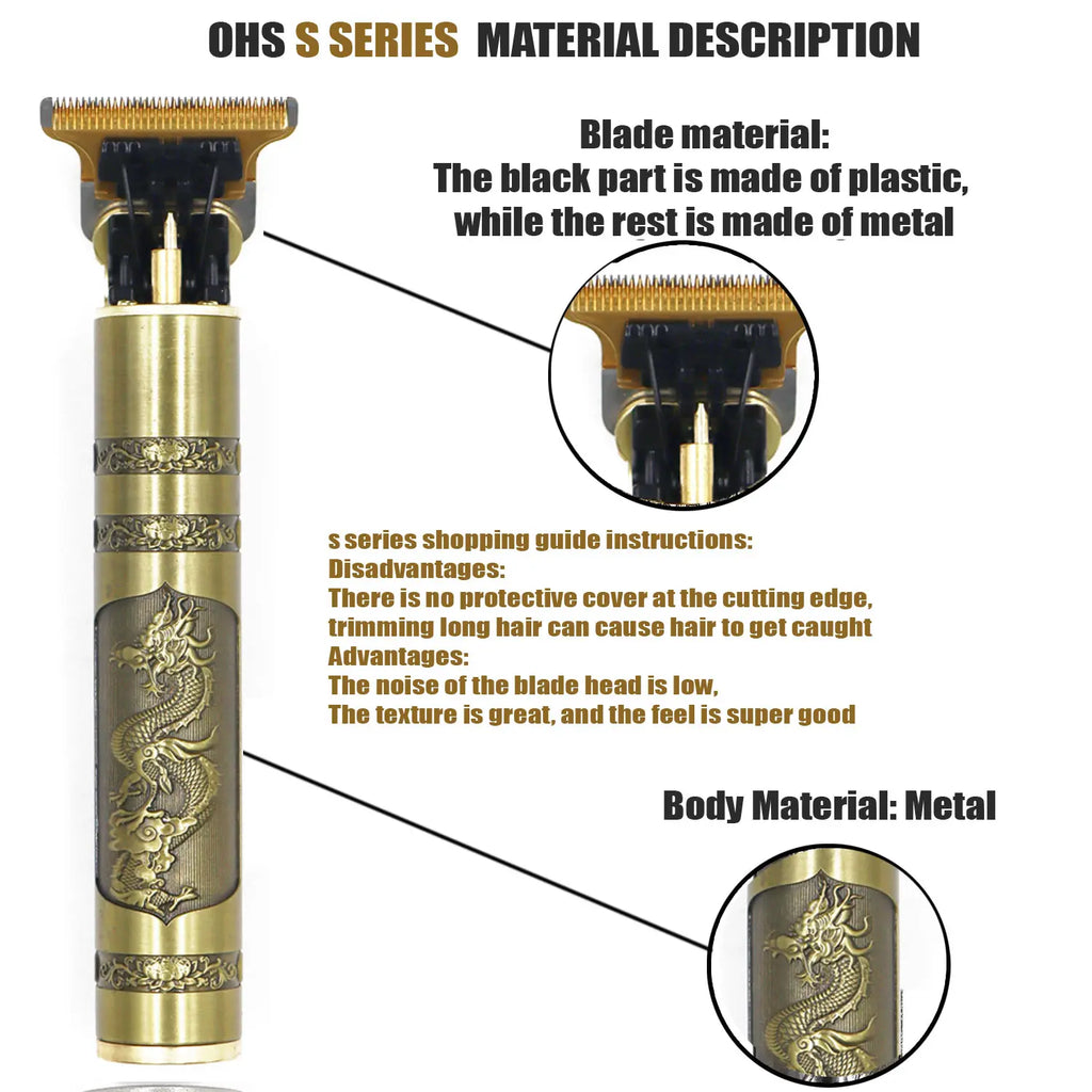 Máquina de cortar cabelo T9 para reparo, barbear, aparar pelos do corpo, máquina de cortar cabelo elétrica masculina 0mm para barbearia