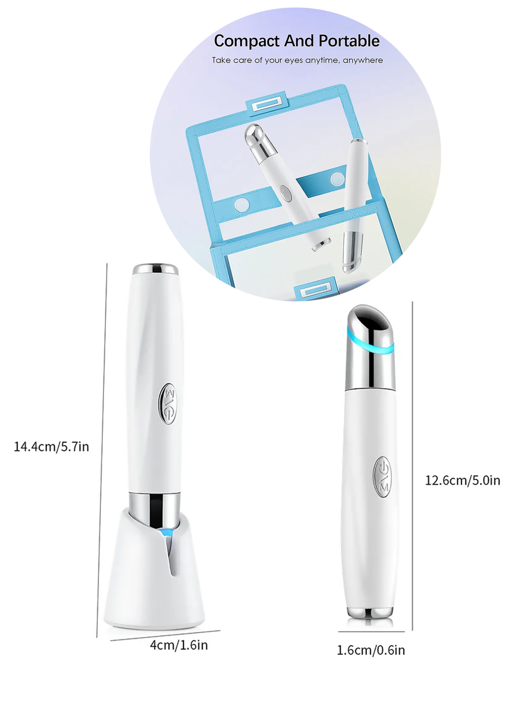 ELFY – Massageador Liftante Perfeccionador
Antiolheiras & Antirrugas – Contorno dos Olhos